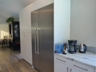 Built In Kitchen Refrigerator Remodeling