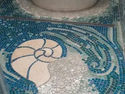 Custom Tile Design Installation