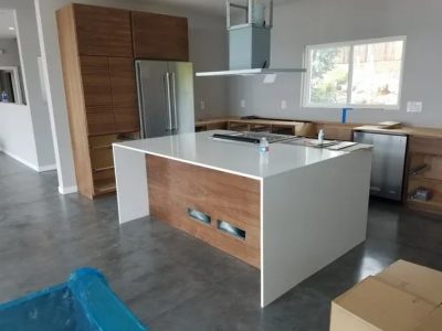 Kitchen Island with Sink Installation